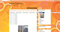 Desktop Screenshot of feltrosdelicados.blogspot.com