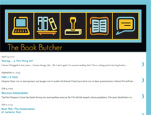 Tablet Screenshot of abookbutcher.blogspot.com