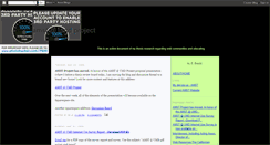 Desktop Screenshot of amstproject.blogspot.com