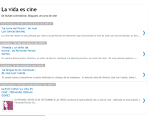 Tablet Screenshot of la-vida-es-cine.blogspot.com