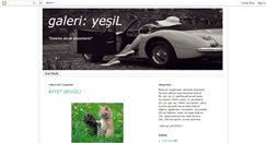 Desktop Screenshot of galeriyesil.blogspot.com