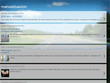 Tablet Screenshot of nuevasituacion.blogspot.com