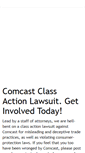 Mobile Screenshot of comcastclassaction.blogspot.com