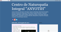 Desktop Screenshot of naturopataholistica.blogspot.com