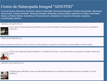 Tablet Screenshot of naturopataholistica.blogspot.com