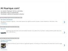 Tablet Screenshot of mi-huarique.blogspot.com