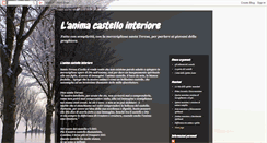 Desktop Screenshot of animacastellointeriore.blogspot.com