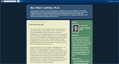 Desktop Screenshot of petercdevries.blogspot.com