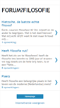 Mobile Screenshot of forumfilosofie.blogspot.com