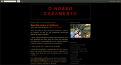 Desktop Screenshot of onossocasamentopatriciaejoaosousa.blogspot.com