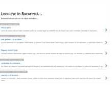 Tablet Screenshot of locuiescinbucuresti.blogspot.com