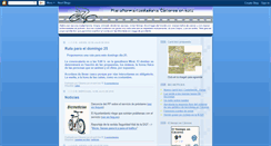 Desktop Screenshot of carrilbicicaceres.blogspot.com