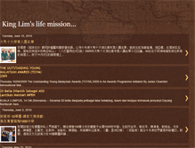 Tablet Screenshot of king-life-mission.blogspot.com