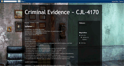 Desktop Screenshot of criminalevidence.blogspot.com