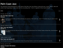 Tablet Screenshot of palmcoastjazz.blogspot.com