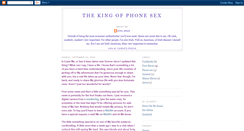 Desktop Screenshot of kingofphonesex.blogspot.com