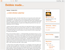 Tablet Screenshot of debbiemade.blogspot.com