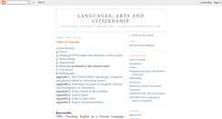 Desktop Screenshot of languagescitizenship.blogspot.com