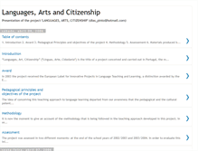 Tablet Screenshot of languagescitizenship.blogspot.com