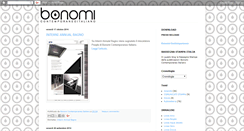 Desktop Screenshot of bonomicontemporaneoitaliano.blogspot.com