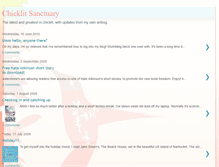 Tablet Screenshot of chicklitsanctuary.blogspot.com