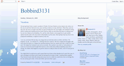 Desktop Screenshot of bobbird3131.blogspot.com