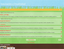 Tablet Screenshot of increativos.blogspot.com