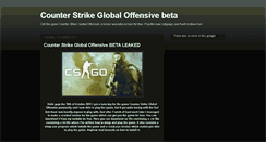 Desktop Screenshot of c-s-globaloffensive.blogspot.com