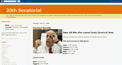 Desktop Screenshot of 20thsenatorial.blogspot.com