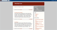 Desktop Screenshot of info4hotwheels.blogspot.com
