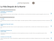 Tablet Screenshot of lavidadespuesdelamuerte-monografia.blogspot.com