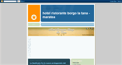 Desktop Screenshot of latanahotelmaratea.blogspot.com