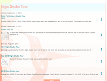 Tablet Screenshot of elginstudiotour.blogspot.com