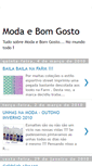 Mobile Screenshot of modaebomgosto.blogspot.com