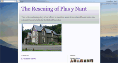 Desktop Screenshot of plasynantcountryhouse.blogspot.com