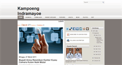 Desktop Screenshot of kampungindramayu.blogspot.com