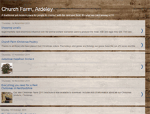 Tablet Screenshot of church-farm-ardeley.blogspot.com