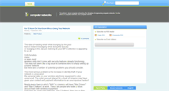 Desktop Screenshot of computer-networksz.blogspot.com