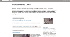 Desktop Screenshot of microcementochile.blogspot.com