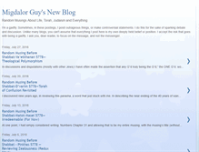 Tablet Screenshot of migdalorguysblog.blogspot.com
