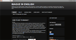 Desktop Screenshot of ibagueinenglish.blogspot.com