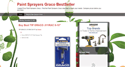 Desktop Screenshot of paintsprayersgraco.blogspot.com