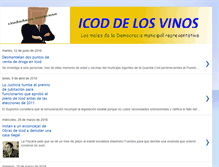 Tablet Screenshot of icoddelosvinos.blogspot.com