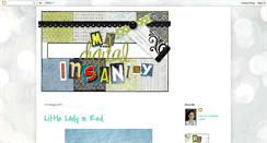 Desktop Screenshot of meandmydigitalinsanity.blogspot.com