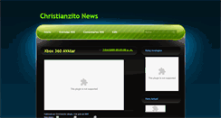Desktop Screenshot of christianzito-news.blogspot.com