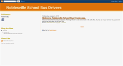 Desktop Screenshot of noblesvilleschoolbusdrivers.blogspot.com