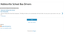 Tablet Screenshot of noblesvilleschoolbusdrivers.blogspot.com