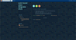 Desktop Screenshot of izmirticaretodasilkretimokulu.blogspot.com