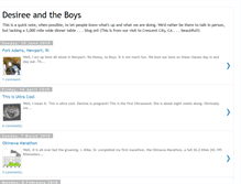 Tablet Screenshot of desireeandtheboys.blogspot.com