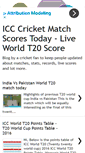 Mobile Screenshot of icccricket.blogspot.com
